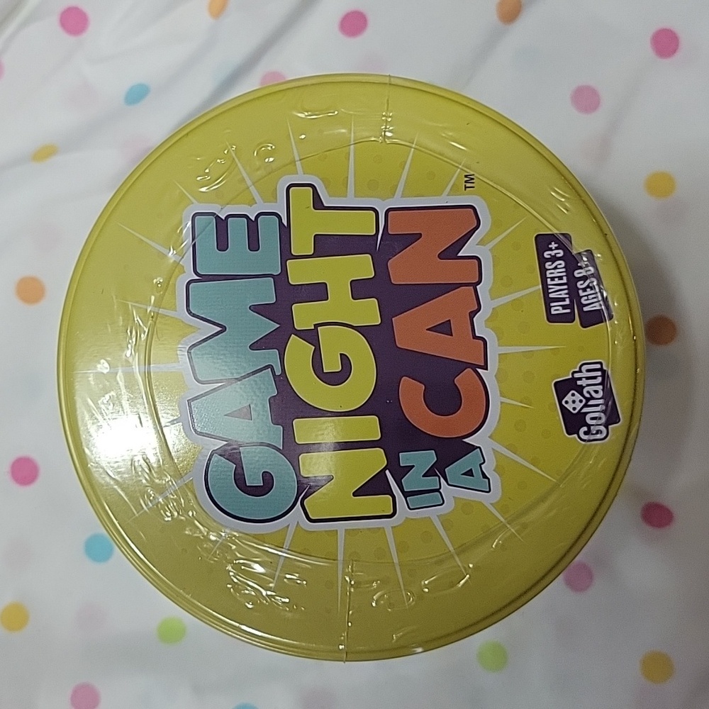 Game Night In A Can Mini Games